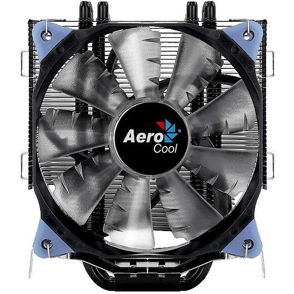 Кулер PCCooler E126MB черный 120мм алюминий 1800rpm 26.5db 4-pin 92W 70мм