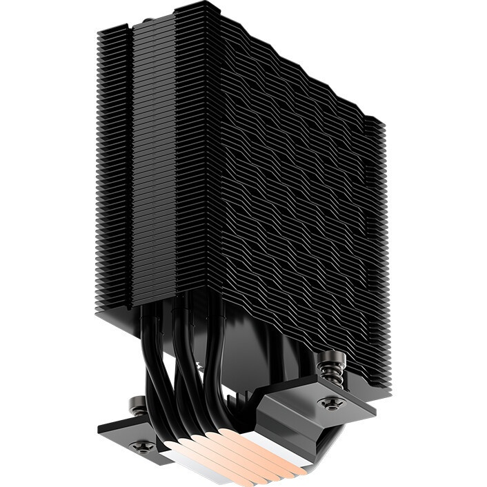 Кулер PCCooler E126MB черный 120мм алюминий 1800rpm 26.5db 4-pin 92W 70мм