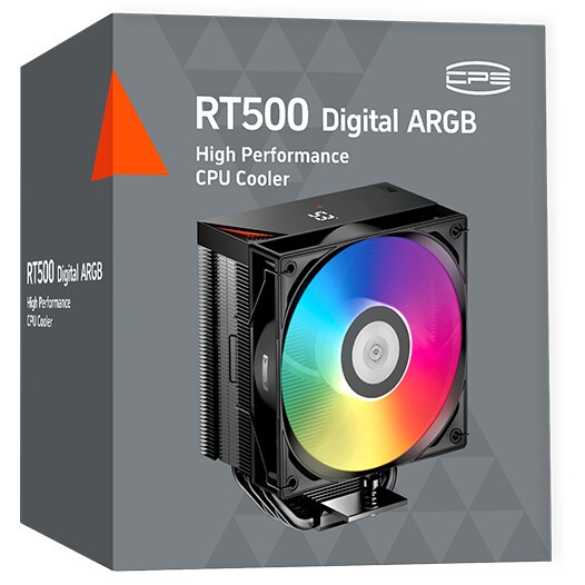 Кулер PCCooler E126MB черный 120мм алюминий 1800rpm 26.5db 4-pin 92W 70мм