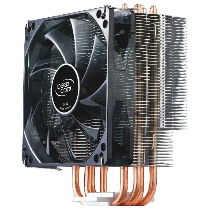 Кулер PCCooler E126MB черный 120мм алюминий 1800rpm 26.5db 4-pin 92W 70мм