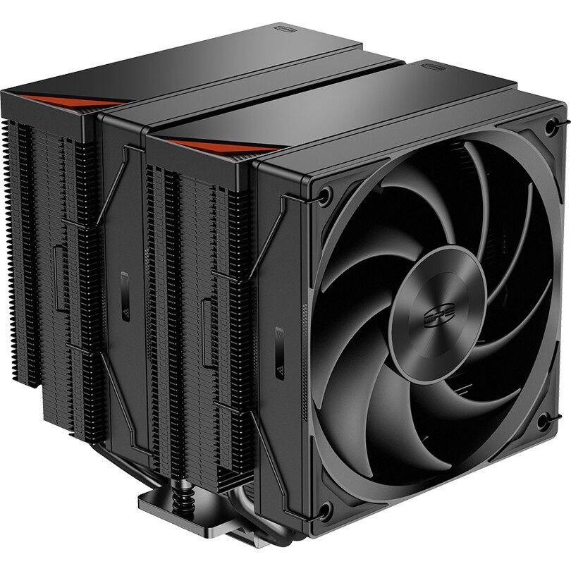 Кулер для процессора PCCooler RZ620 WH (260W, 4-pin PWM, 158mm, Al/Cu, 6x6mm, 2x120mm, 86.73CFM, 32d