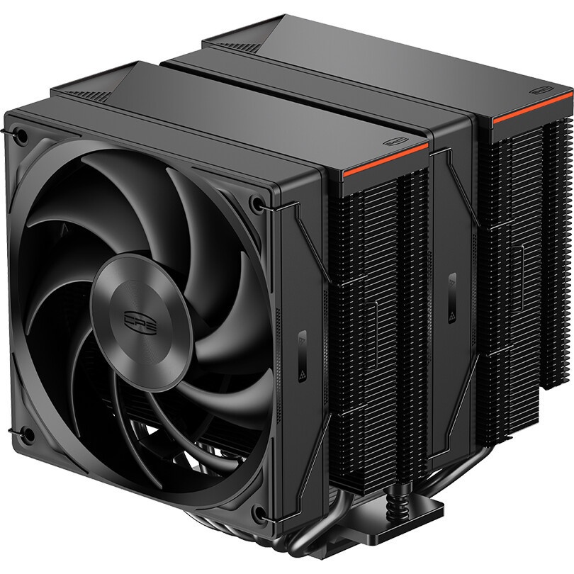 Кулер для процессора PCCooler RZ620 WH (260W, 4-pin PWM, 158mm, Al/Cu, 6x6mm, 2x120mm, 86.73CFM, 32d