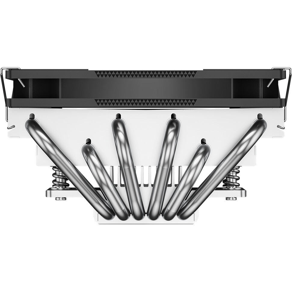 Кулер для процессора PCCooler RZ620 WH (260W, 4-pin PWM, 158mm, Al/Cu, 6x6mm, 2x120mm, 86.73CFM, 32d