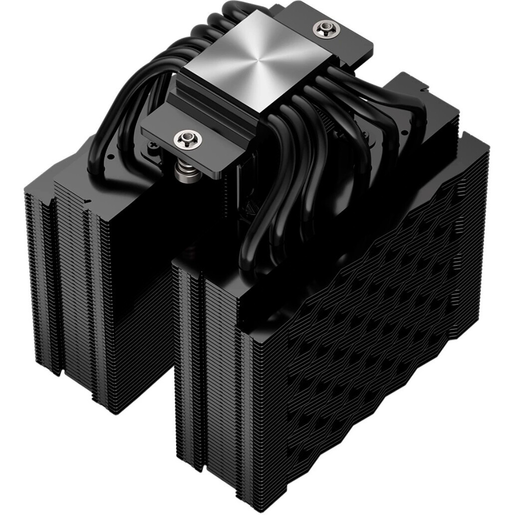 Кулер для процессора PCCooler RZ620 WH (260W, 4-pin PWM, 158mm, Al/Cu, 6x6mm, 2x120mm, 86.73CFM, 32d