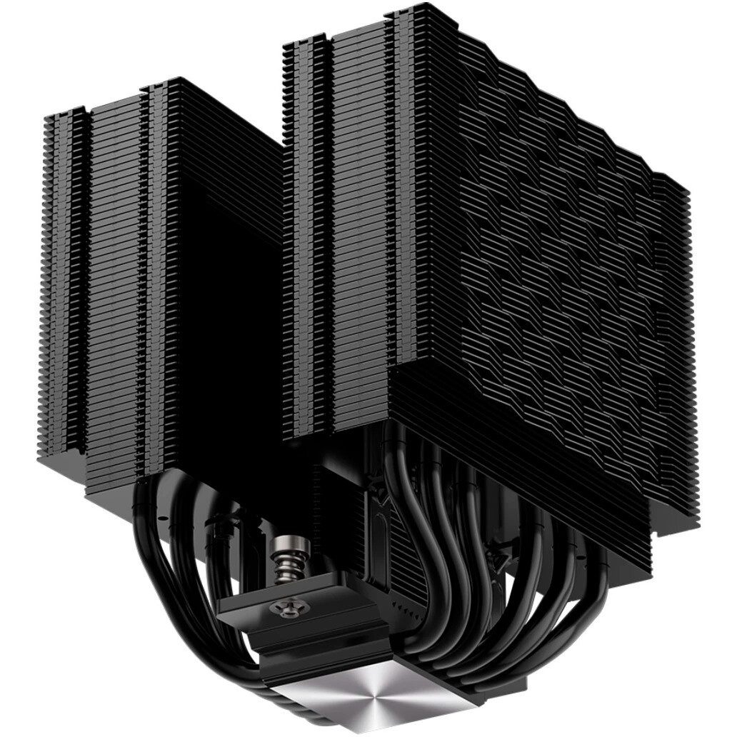 Кулер для процессора PCCooler RZ620 WH (260W, 4-pin PWM, 158mm, Al/Cu, 6x6mm, 2x120mm, 86.73CFM, 32d