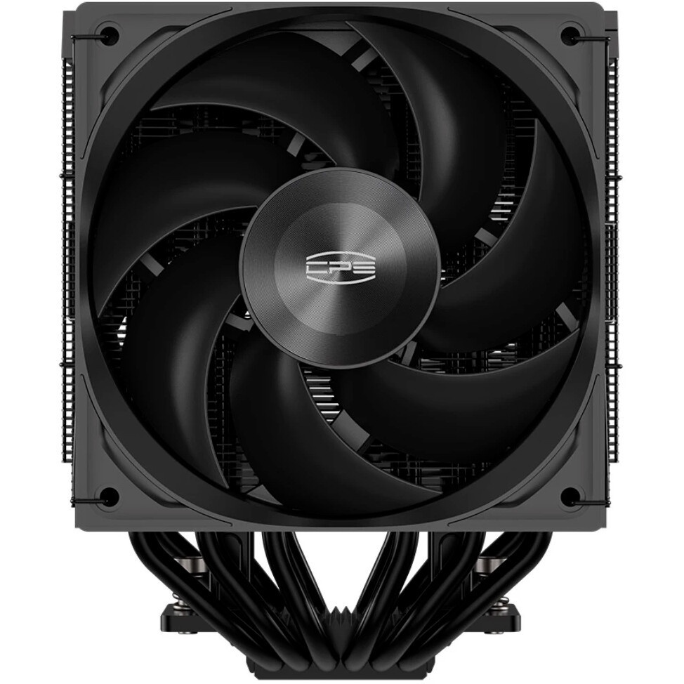 Кулер для процессора PCCooler RZ620 WH (260W, 4-pin PWM, 158mm, Al/Cu, 6x6mm, 2x120mm, 86.73CFM, 32d