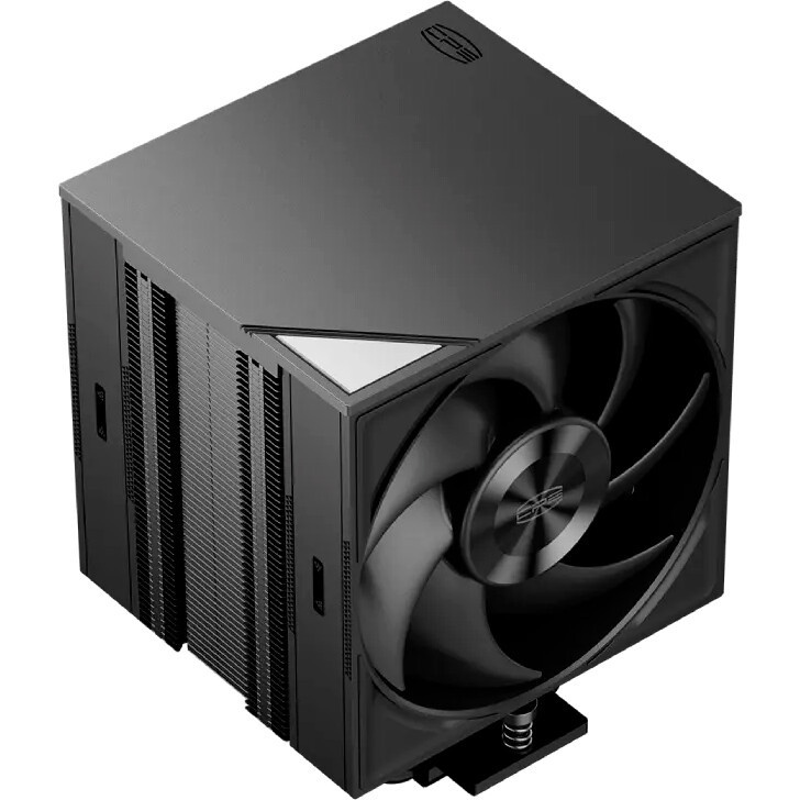 Кулер для процессора PCCooler RZ620 WH (260W, 4-pin PWM, 158mm, Al/Cu, 6x6mm, 2x120mm, 86.73CFM, 32d