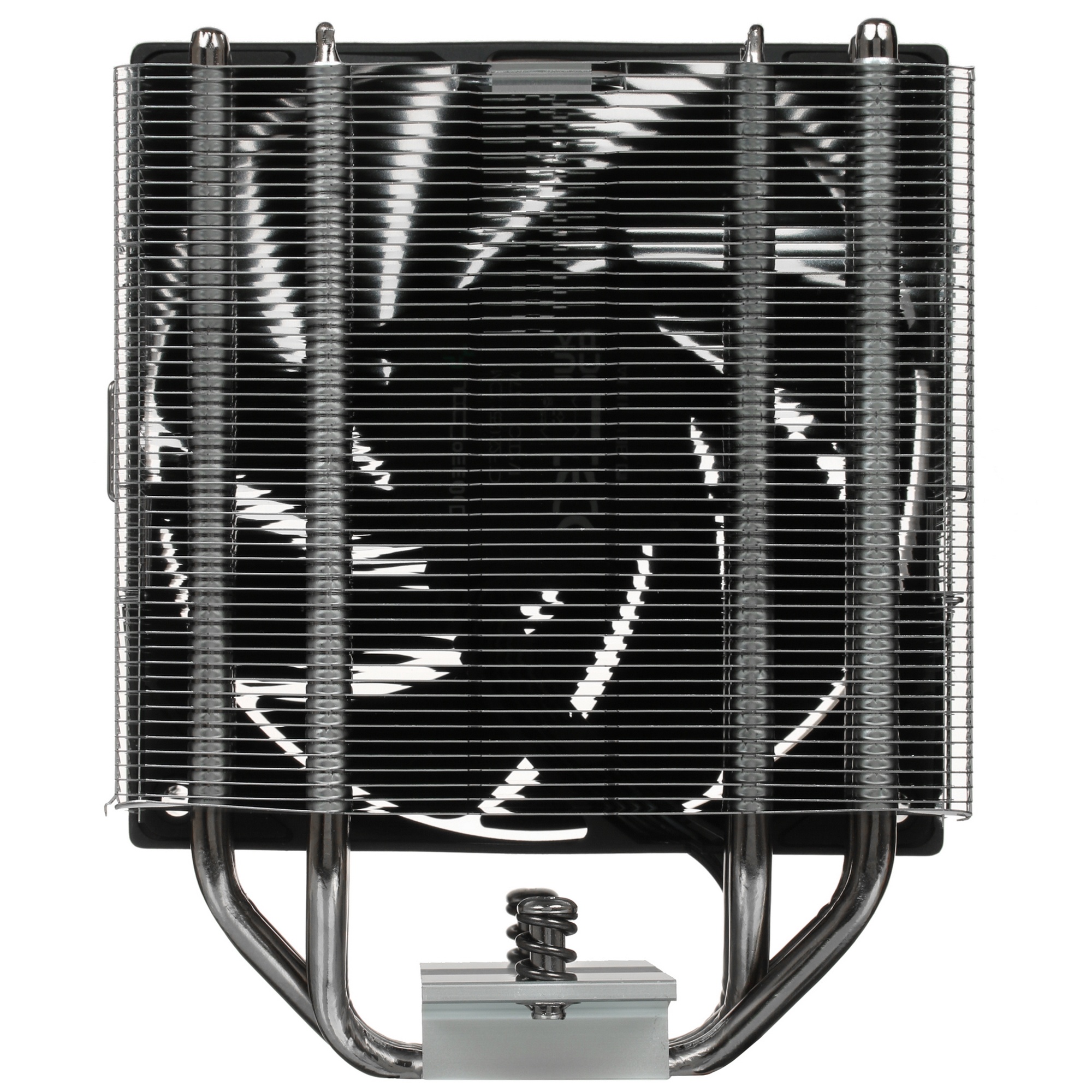 Кулер для процессора DEEPCOOL AG400 черный, 120 мм, алюминий/медь, 2000 об/мин, 31.6 дБ, 4 pin, 220