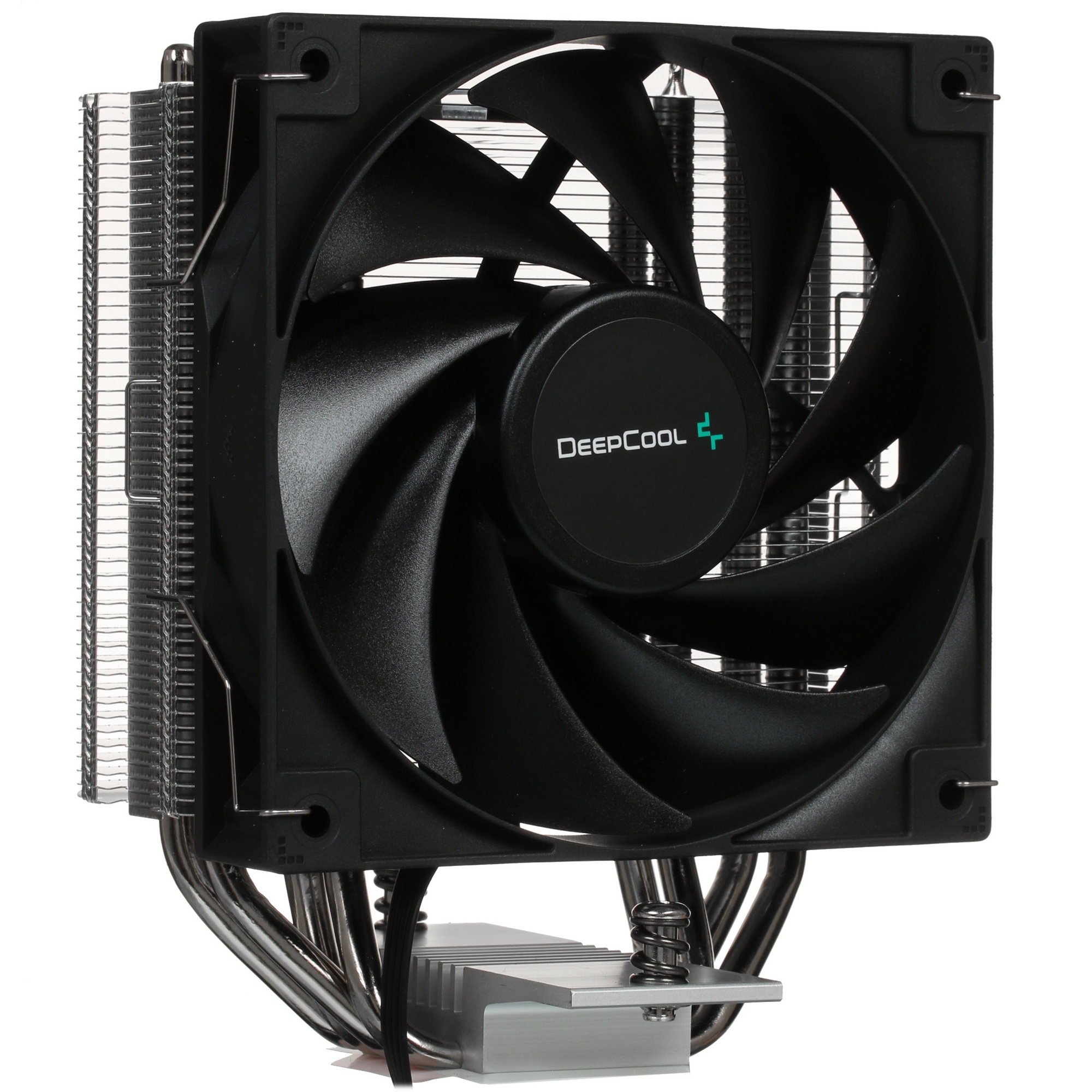 Кулер для процессора DEEPCOOL AG400 черный, 120 мм, алюминий/медь, 2000 об/мин, 31.6 дБ, 4 pin, 220