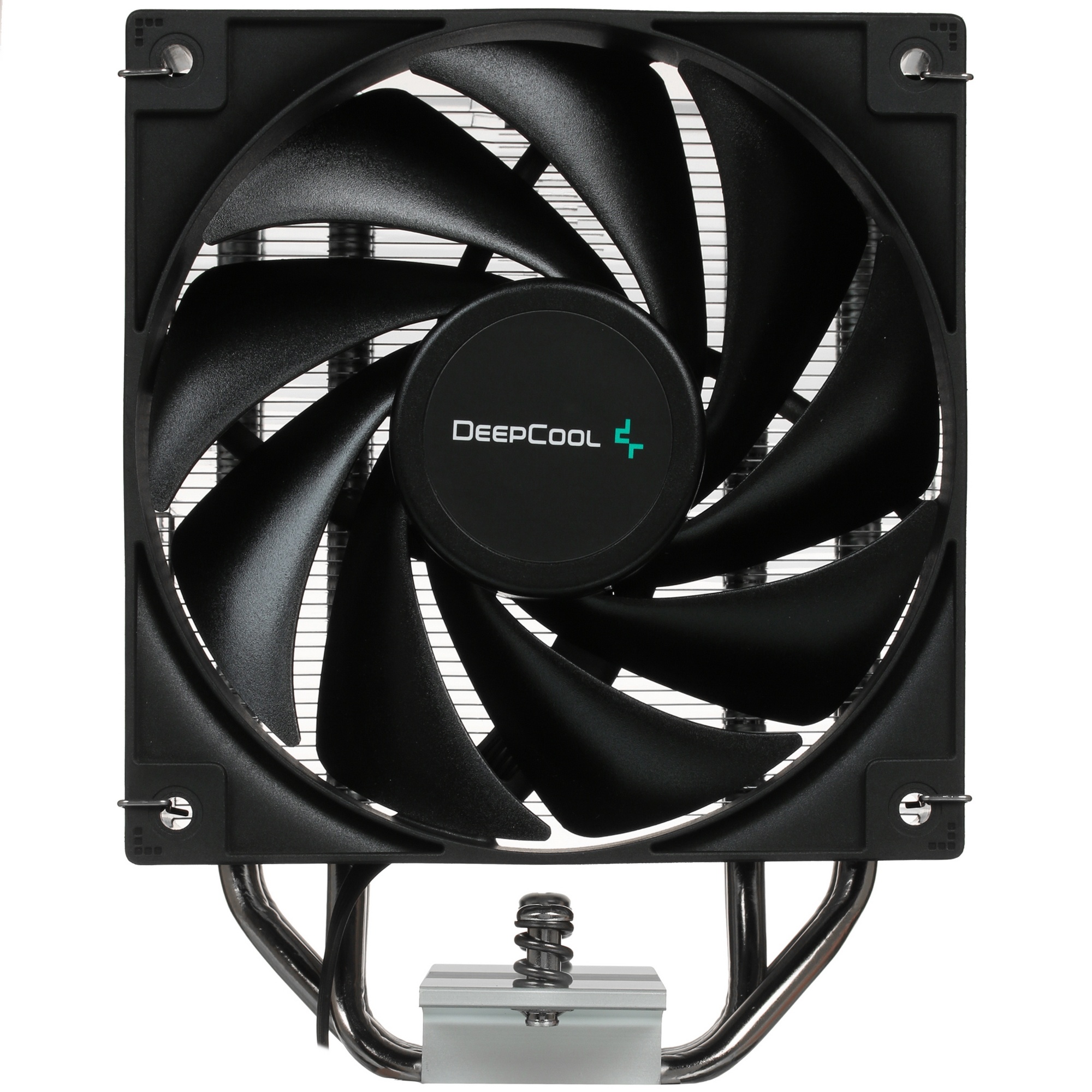 Кулер для процессора DEEPCOOL AG400 черный, 120 мм, алюминий/медь, 2000 об/мин, 31.6 дБ, 4 pin, 220