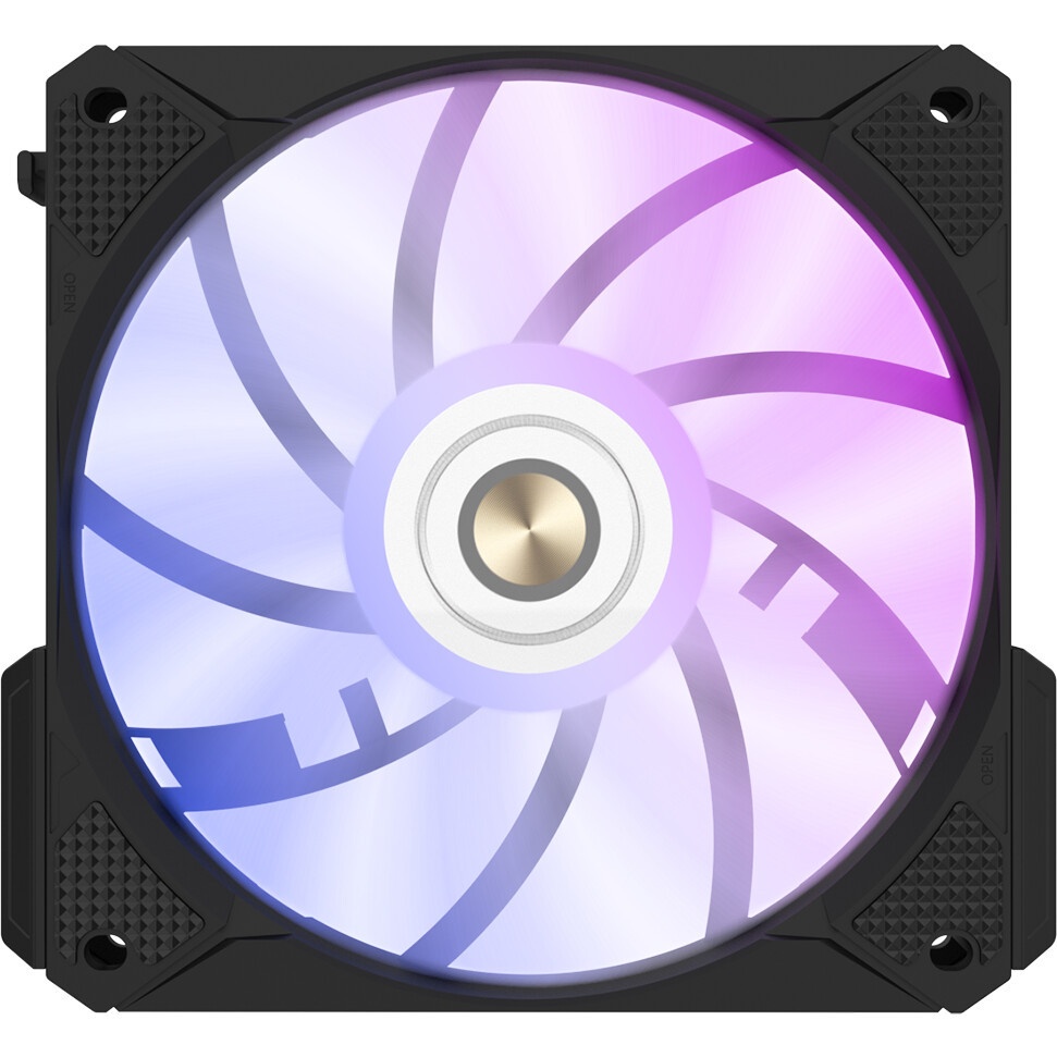 Вентилятор в корпус ALSEYE Cooling Fan 120x120x25mm, черный