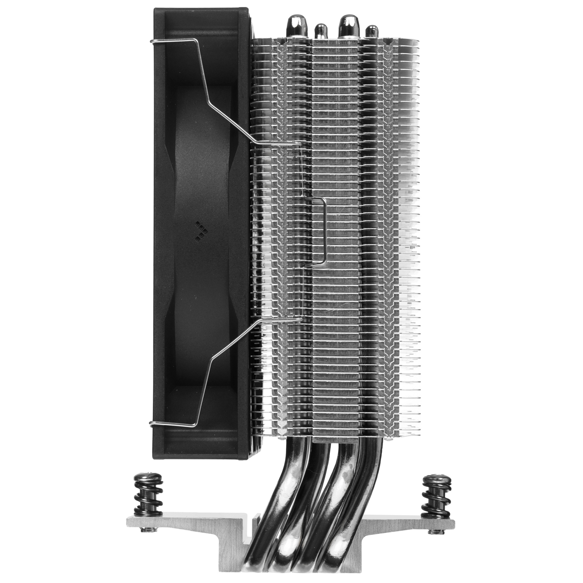 Кулер для процессора DEEPCOOL AG400 LED черный, 120 мм, алюминий/медь, 2000 об/мин, 31.6 дБ, 4 pin,