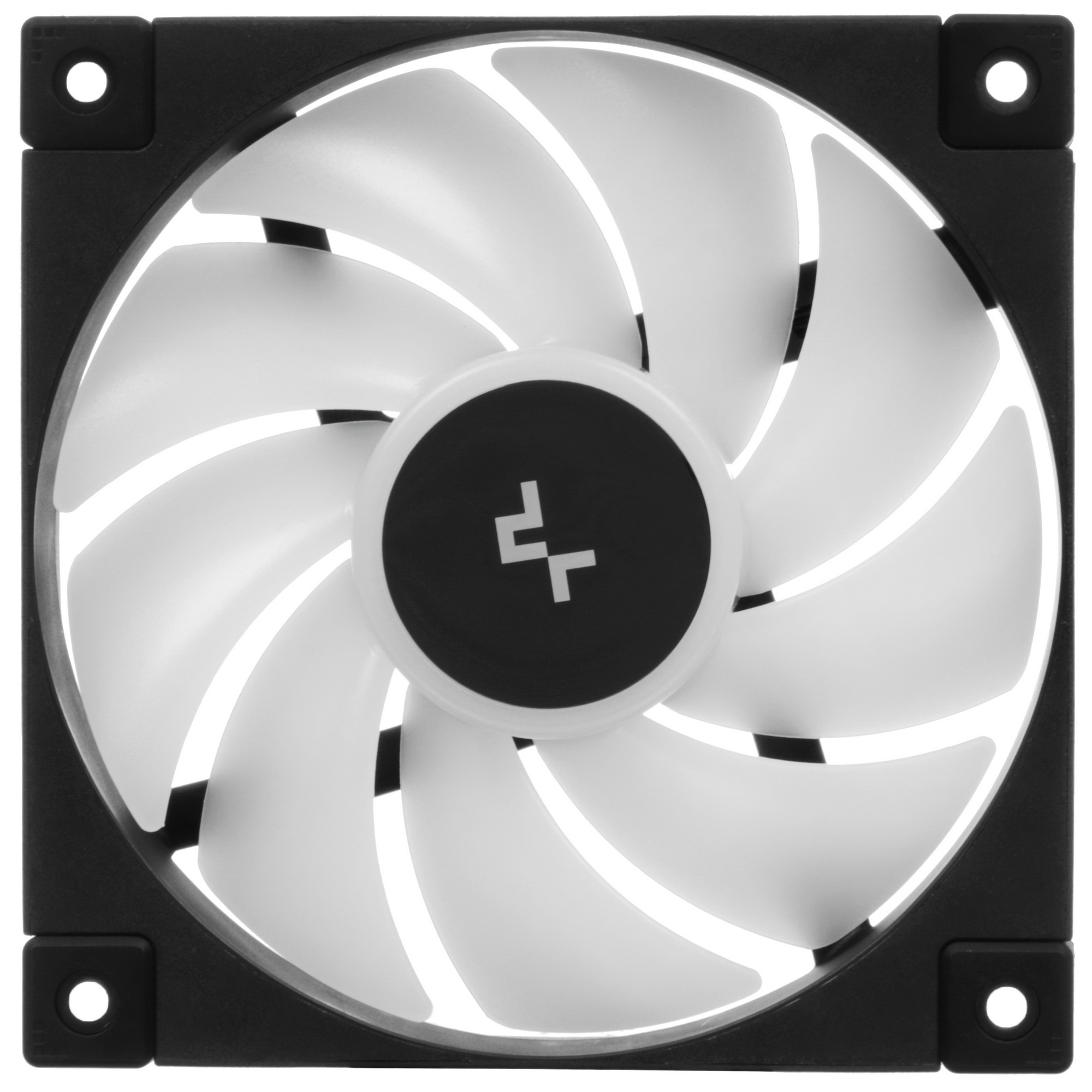Комплект вентиляторов для корпуса DEEPCOOL FD12-3 IN 1 черный, 120 мм, 2050 об/мин, 27.6 дБ, 4 pin