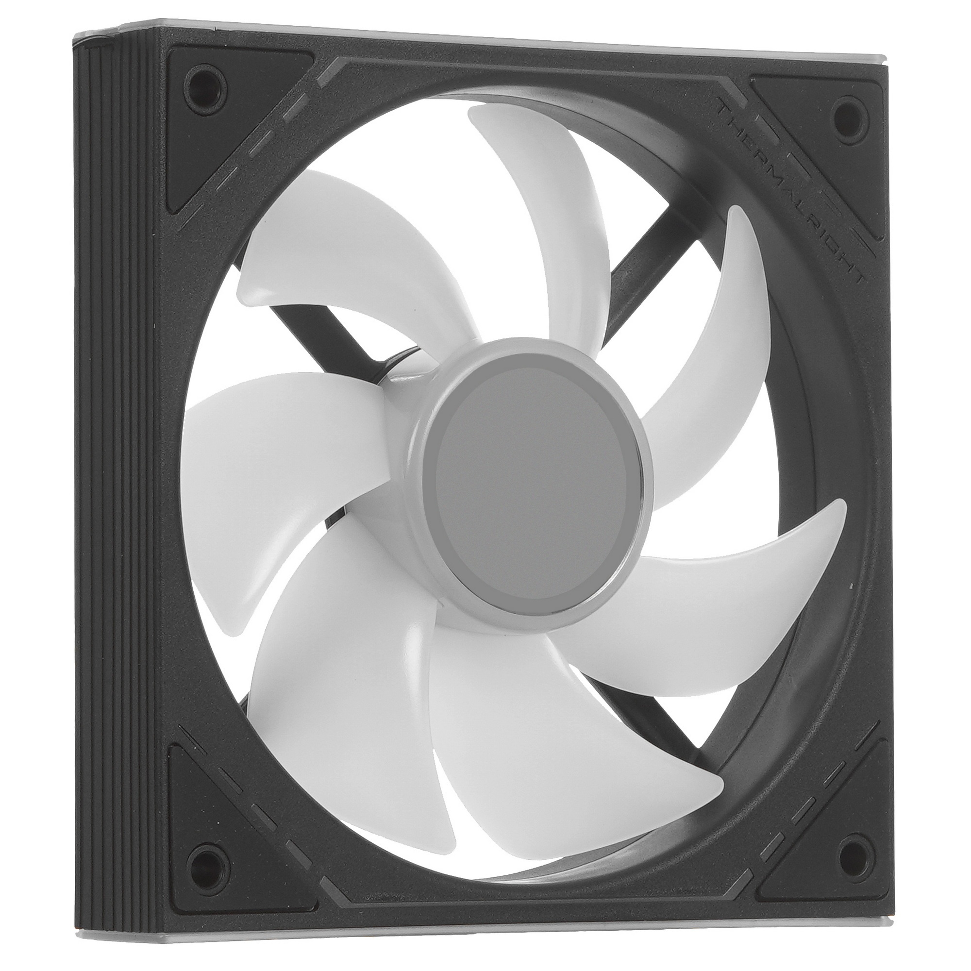 Кулер для корпуса Thermalright TL-M12-S (120x124x25mm, 4-pin PWM, ARGB, 47.6CFM, 23.2dBA, 1500RPM, B