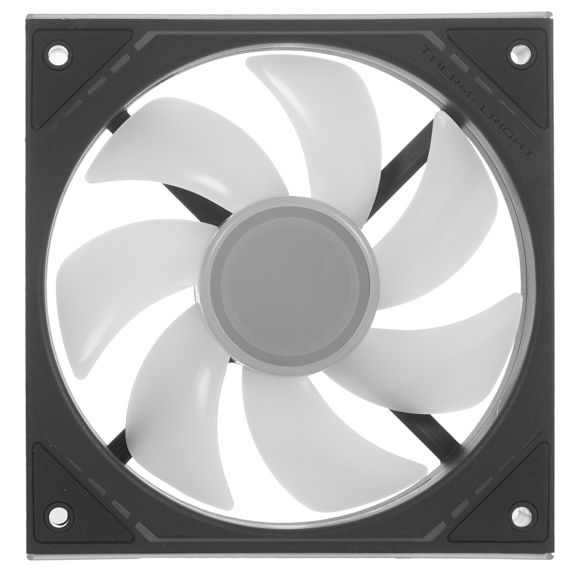 Кулер для корпуса Thermalright TL-M12-S (120x124x25mm, 4-pin PWM, ARGB, 47.6CFM, 23.2dBA, 1500RPM, B