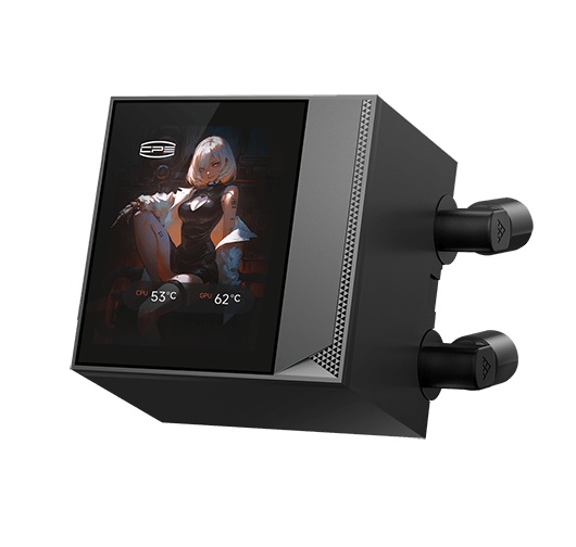 Система охлаждения PCCooler DA360 Pro ARGB черный 120мм алюминий+медь 2200rpm 33.7db 4-pin 300W