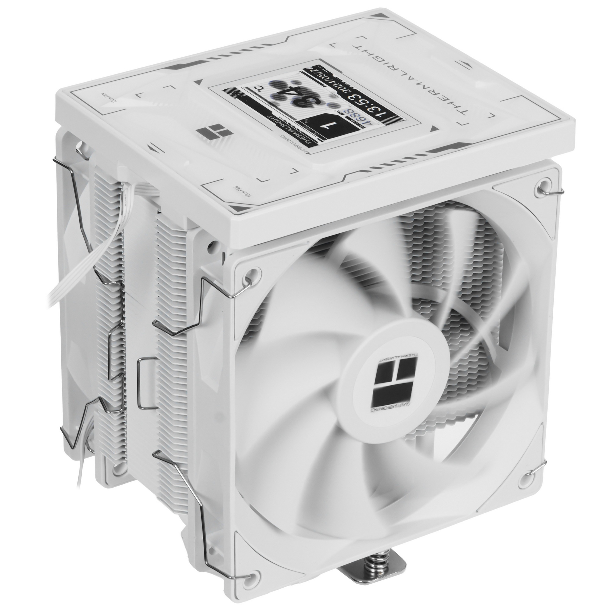 Устройство охлаждения(кулер) Thermalright Burst Assassin Vision 120 Soc-AM5/AM4/1200/1700/1851 белый