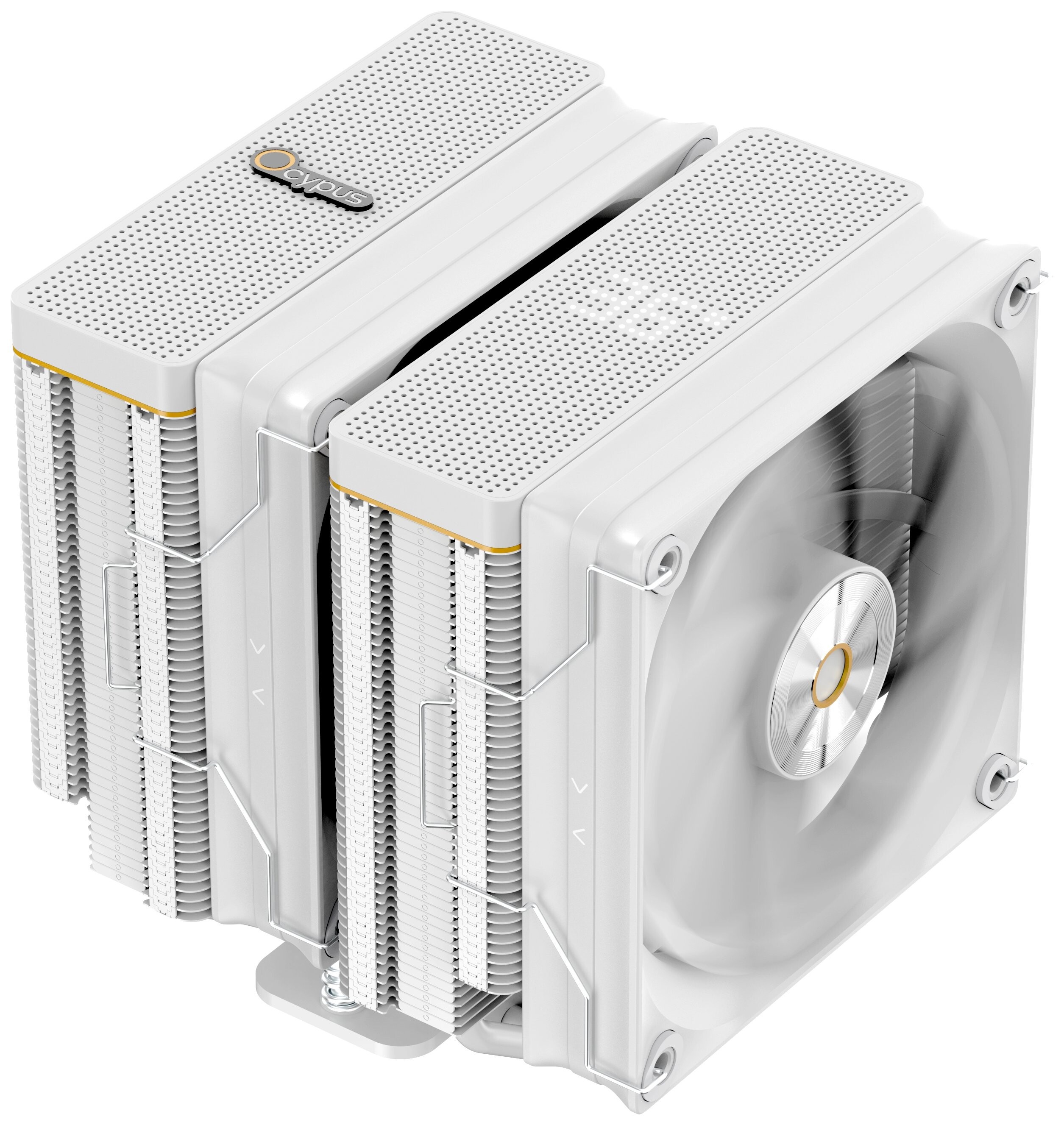 Кулер Ocypus Iota A62 WH Iota-A62-WH белый 120мм алюминий+медь 2000rpm 29db 4-pin 260W 158мм