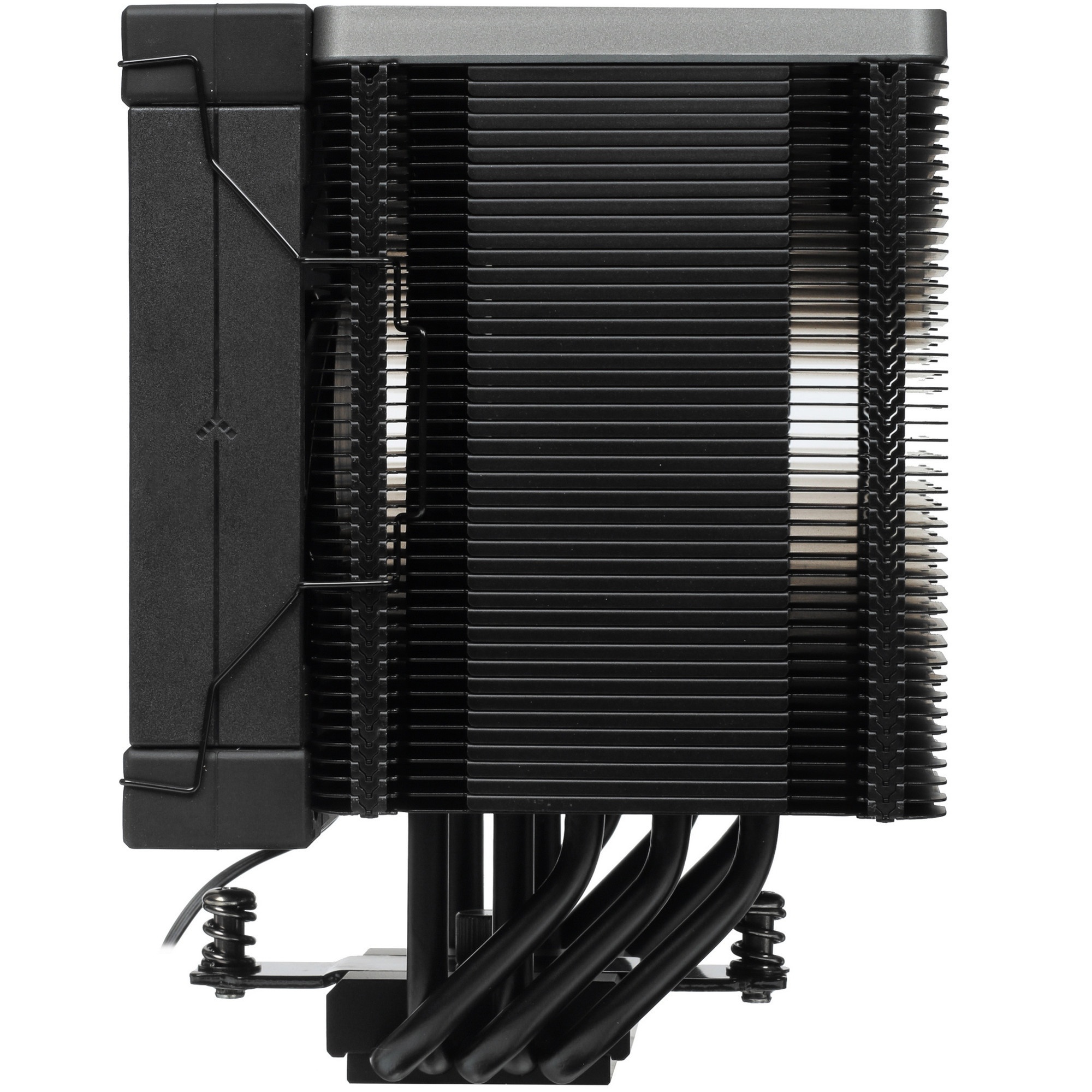 Кулер для процессора DEEPCOOL AK500 ZERO DARK черный, 120 мм, алюминий/медь, 1850 об/мин, 31.5 дБ, 4