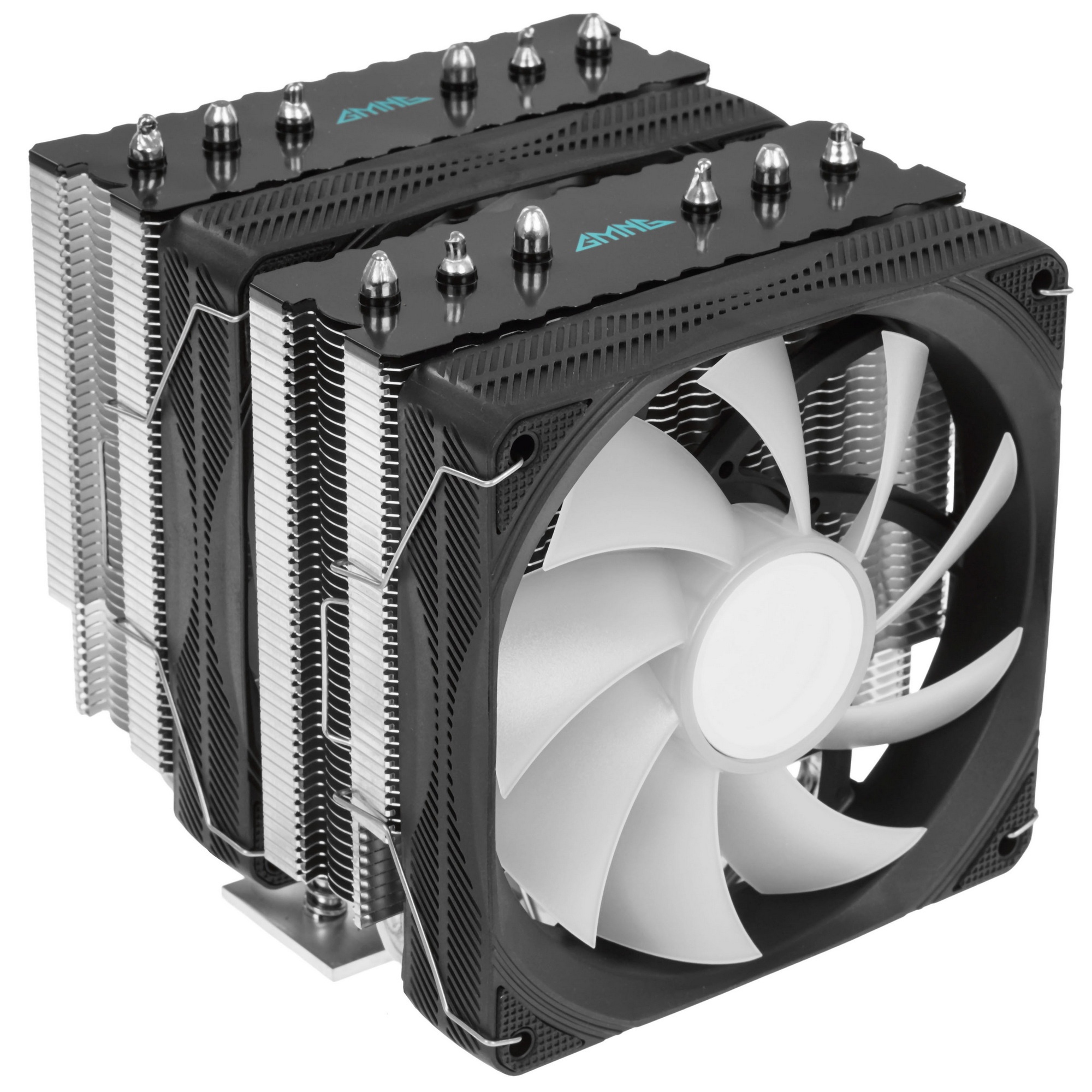 Кулер GMNG GG-CPC250-ARGB1 ARGB черный 120мм алюминий+медь 1600rpm 32db 4-pin 250W 152мм