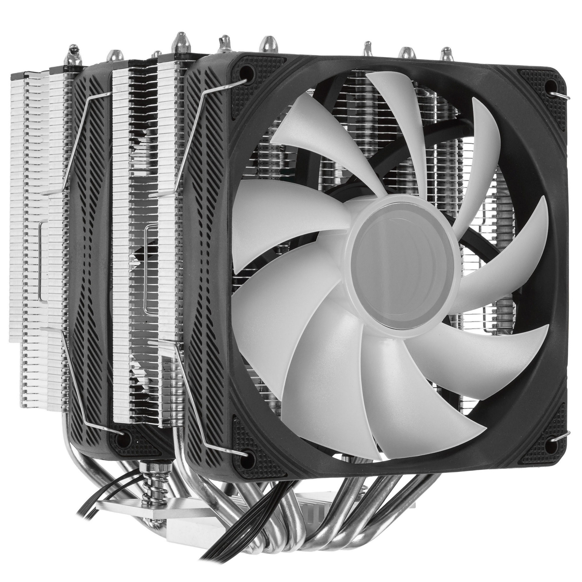 Кулер GMNG GG-CPC250-ARGB1 ARGB черный 120мм алюминий+медь 1600rpm 32db 4-pin 250W 152мм