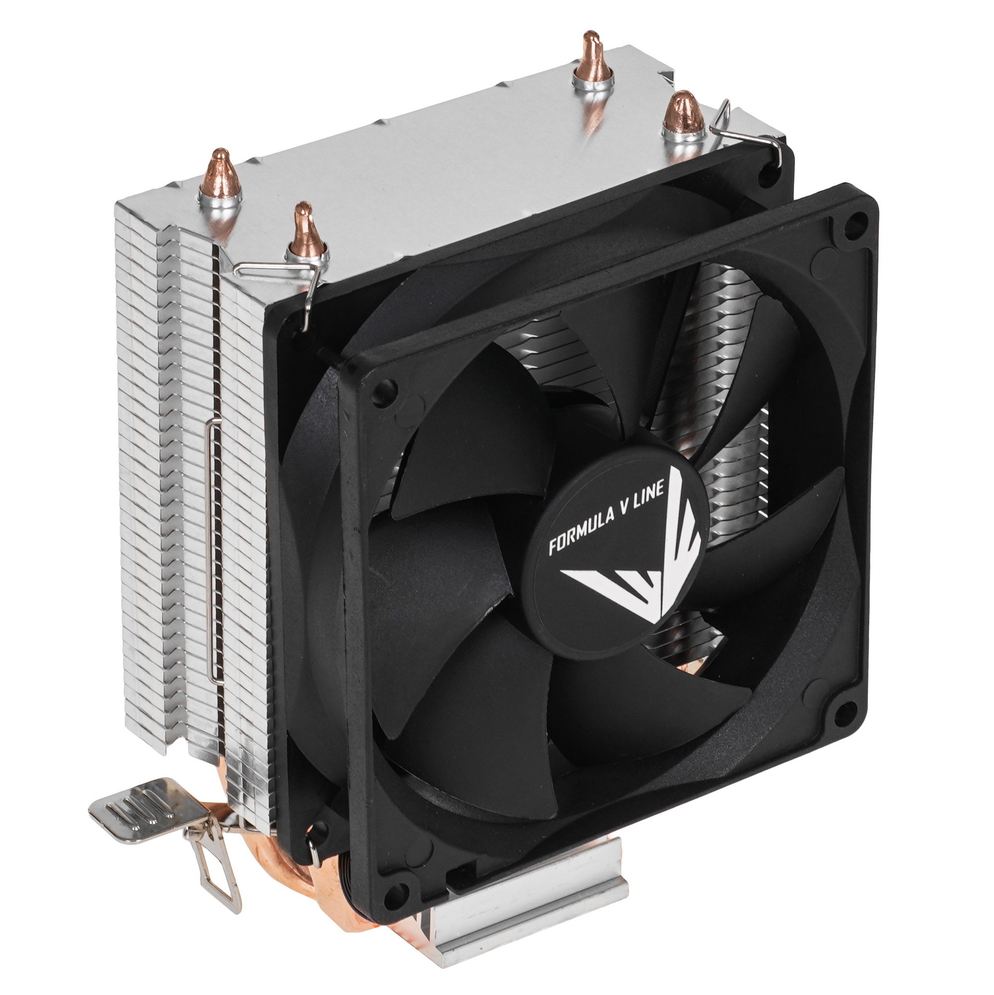 Устройство охлаждения (кулер) Aerocool Formula Ice Boid 2PSDA черный 90мм алюминий+медь 2100rpm 34db