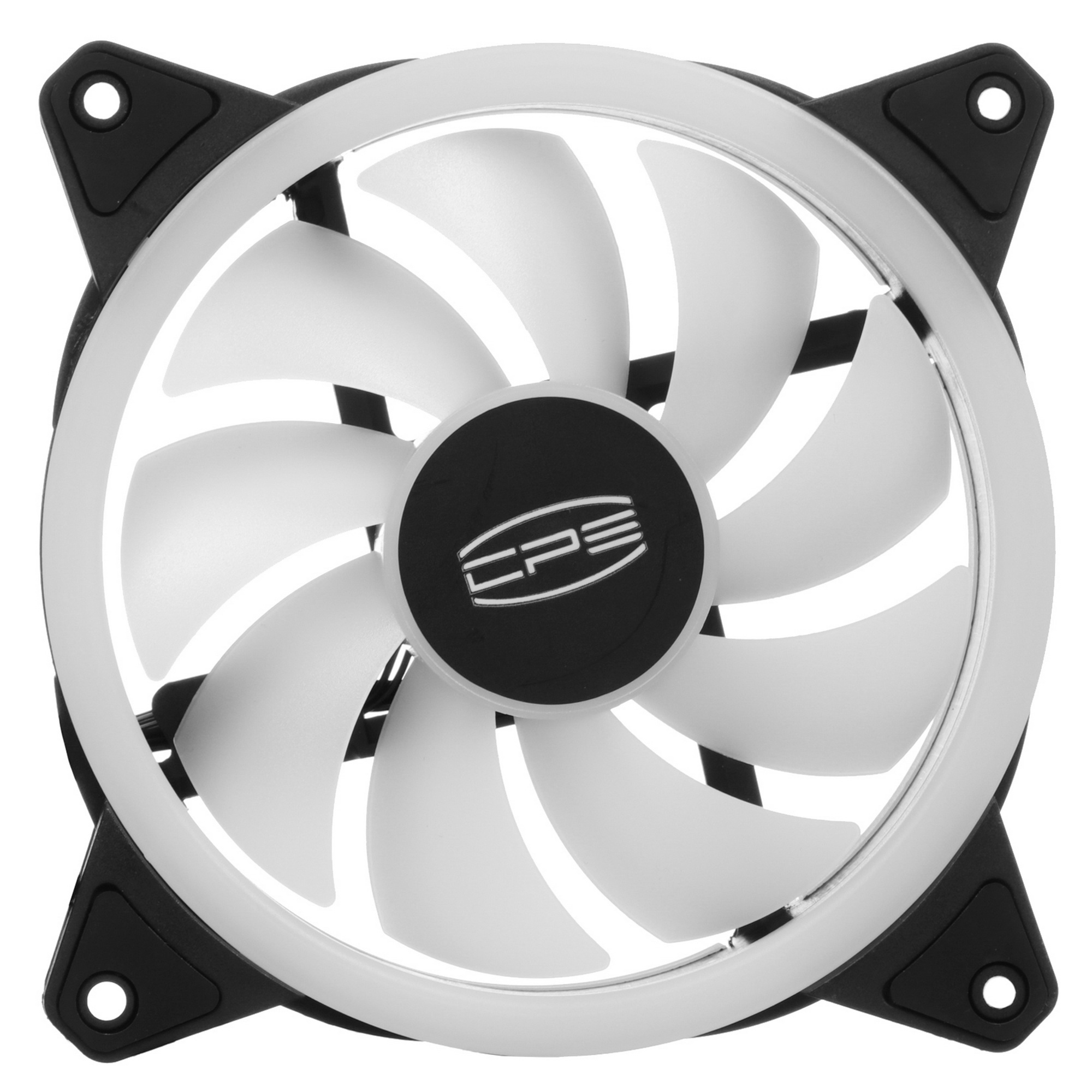 Вентилятор для корпуса PCCooler F3 T120 ARGB черный, 120 мм, 1800 об/мин, 21.6 дБ, 4 pin