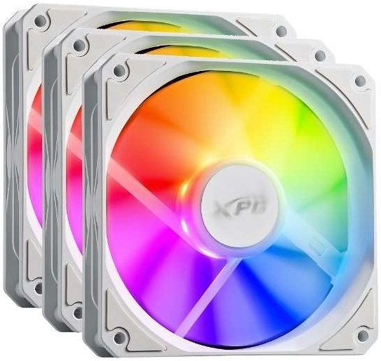 Вентилятор для корпуса ADATA XPG VENTO 120 ARGB PWM белый, 120 мм, 1850 об/мин, 21 дБ, 4 pin