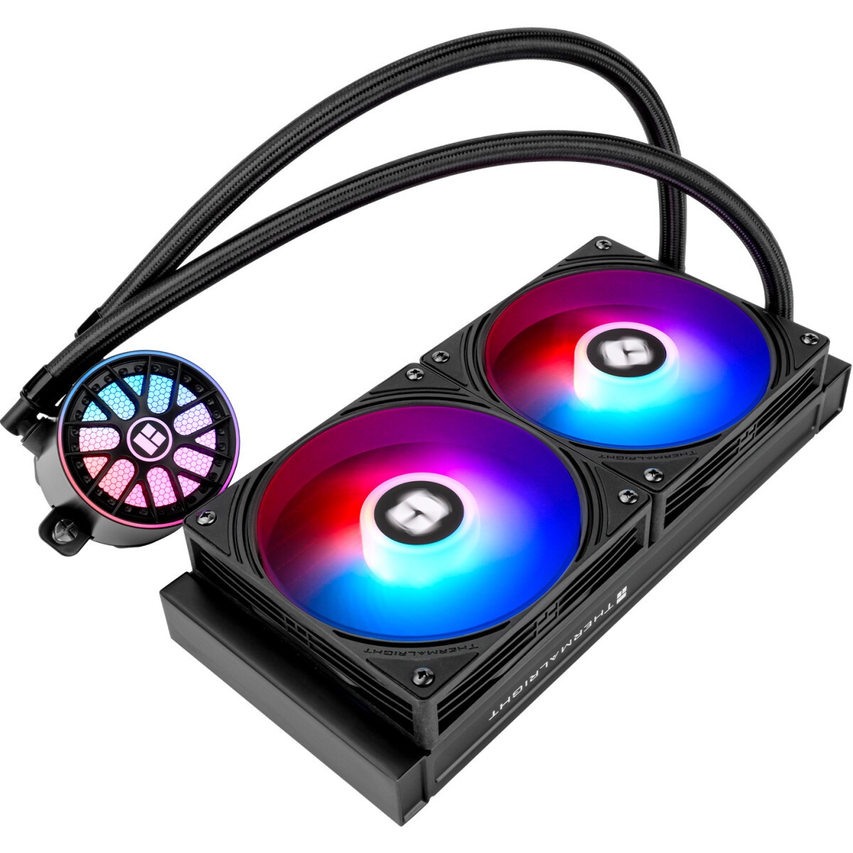 Система жидкостного охлаждения DeepСool LE240 V2 Black (R-LE360-BKAMMC-G-2)