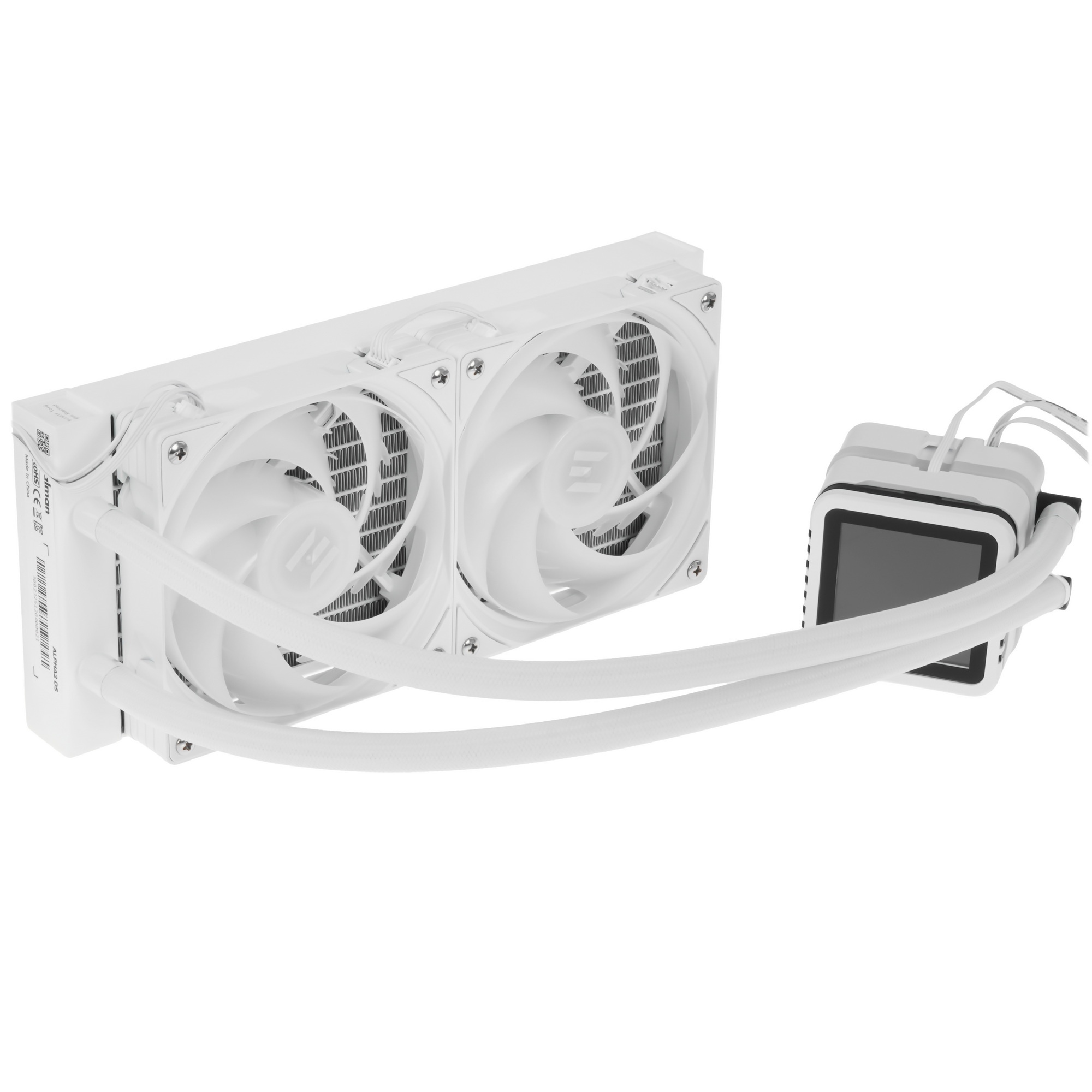 Система водяного охлаждения Zalman Alpha 2 A24 DS ARGB белый 120мм 2150rpm 28db 4-pin 320W