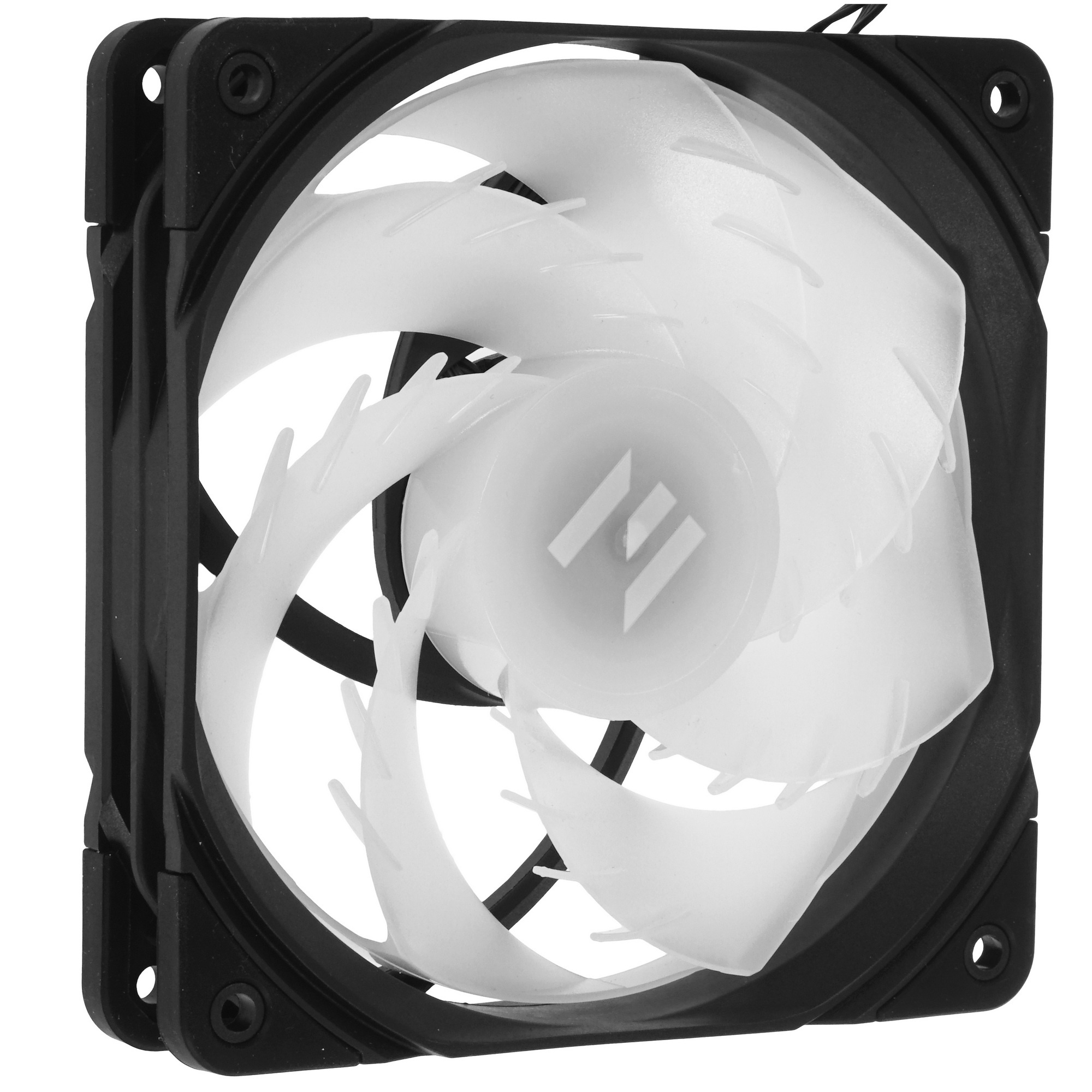 Вентилятор для корпуса Zalman ZM-AF120R ARGB черный, 120 мм, 1500 об/мин, 24.3 дБ, 4 pin