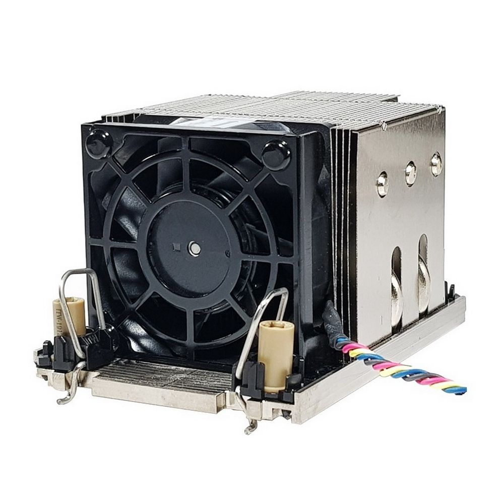 Кулер для сервера Ablecom LGA4189 серебристый, 60 мм, алюминий/медь, 1100 об/мин, 56 дБ, 4 pin, 295