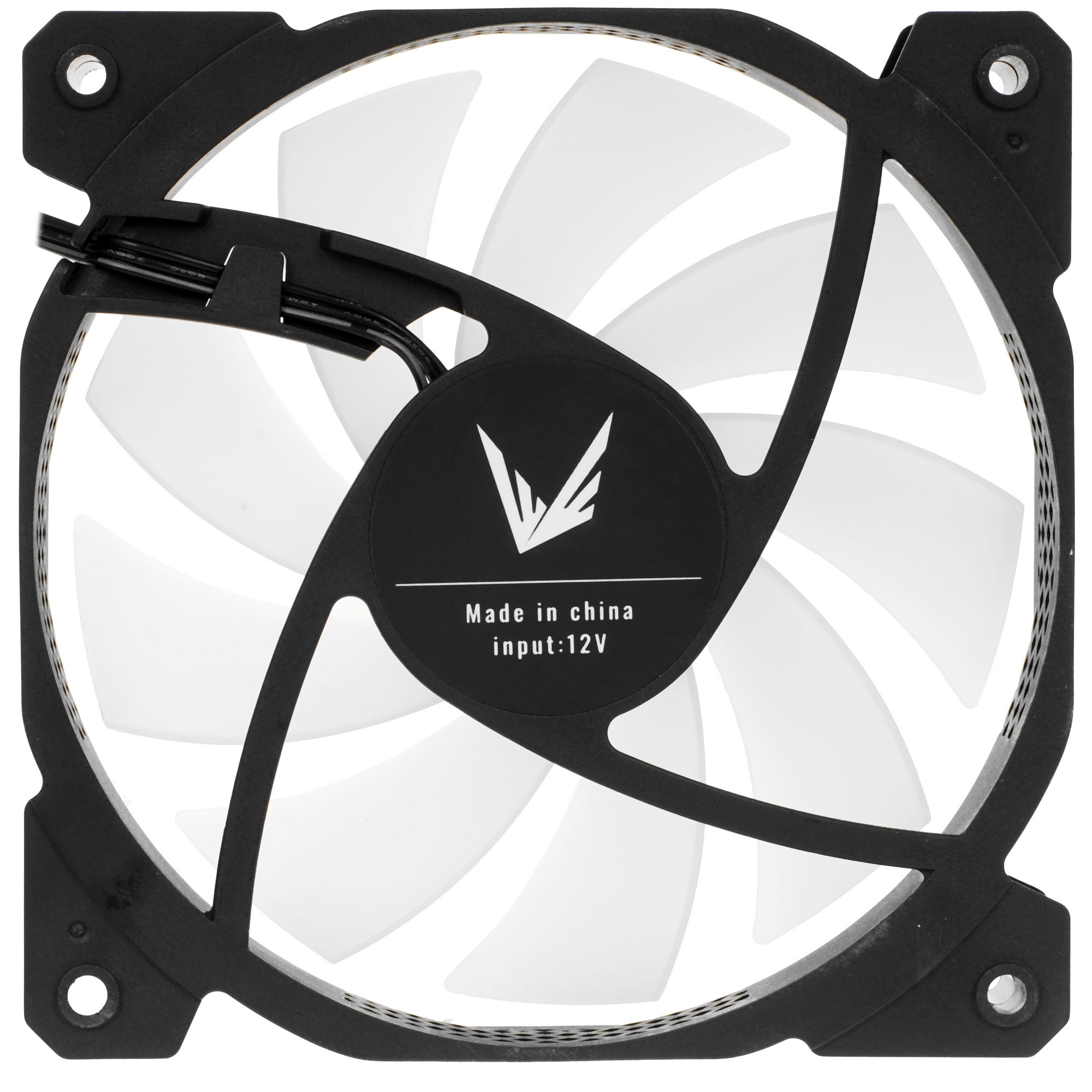 Вентилятор для корпуса Aerocool / Formula Cosmic 12BK FR RGB черный, 120 мм, 1100 об/мин, 22.3 дБ, 4