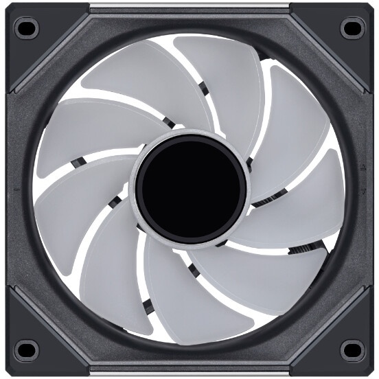 Комплект вентиляторов для корпуса Lian Li Uni Fan ALV2 (3 шт.) G99.12ALV23B.00 черный, 120 мм, 2000r