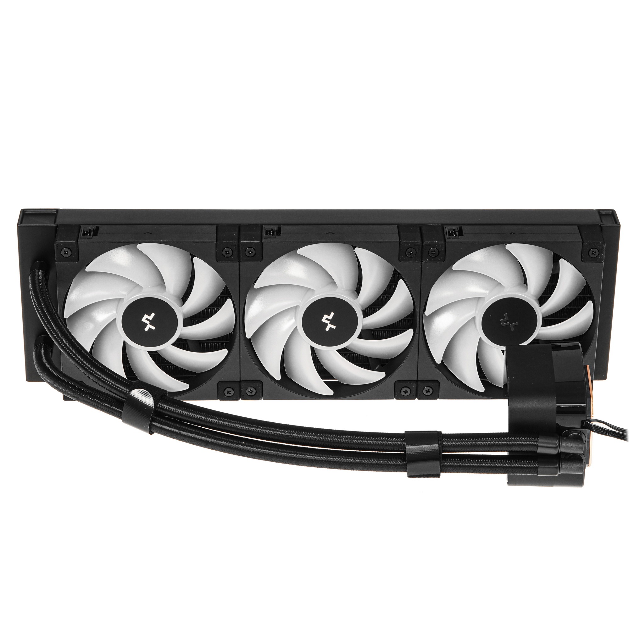 Система жидкостного охлаждения DEEPCOOL LD360 черный, 120 мм, алюминий/медь, 2400 об/мин, 38.71 дБ,