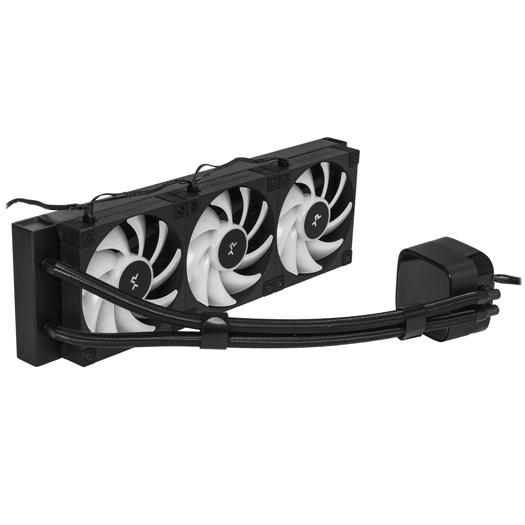 Система жидкостного охлаждения DEEPCOOL LD360 черный, 120 мм, алюминий/медь, 2400 об/мин, 38.71 дБ,