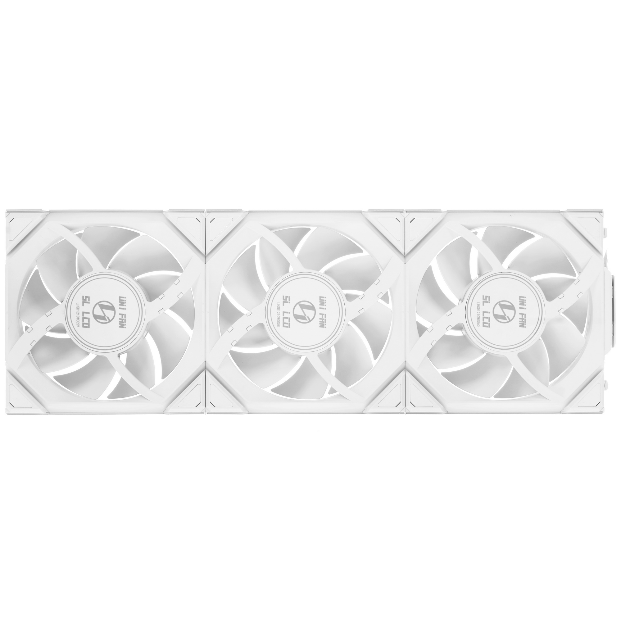 Комплект вентиляторов для корпуса Lian Li Uni Fan SL Wireless 120 LCD ARGB (3 шт.) G99.12SLLCD1W3W.R