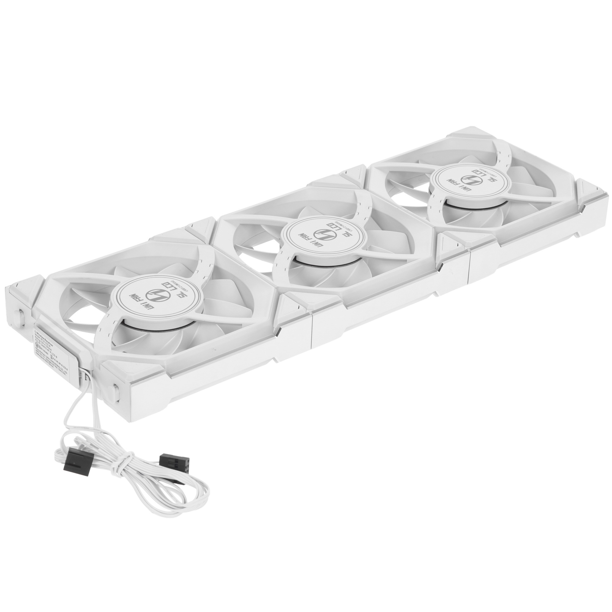 Комплект вентиляторов для корпуса Lian Li Uni Fan SL Wireless 120 LCD ARGB (3 шт.) G99.12SLLCD1W3W.R