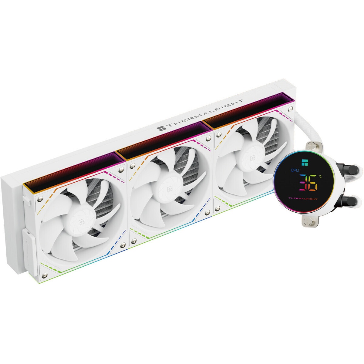 Система водяного охлаждения Thermalright Frozen Horizon 360 V2 Soc-AM5/AM4/1200/1700/1851 белый 4-pi