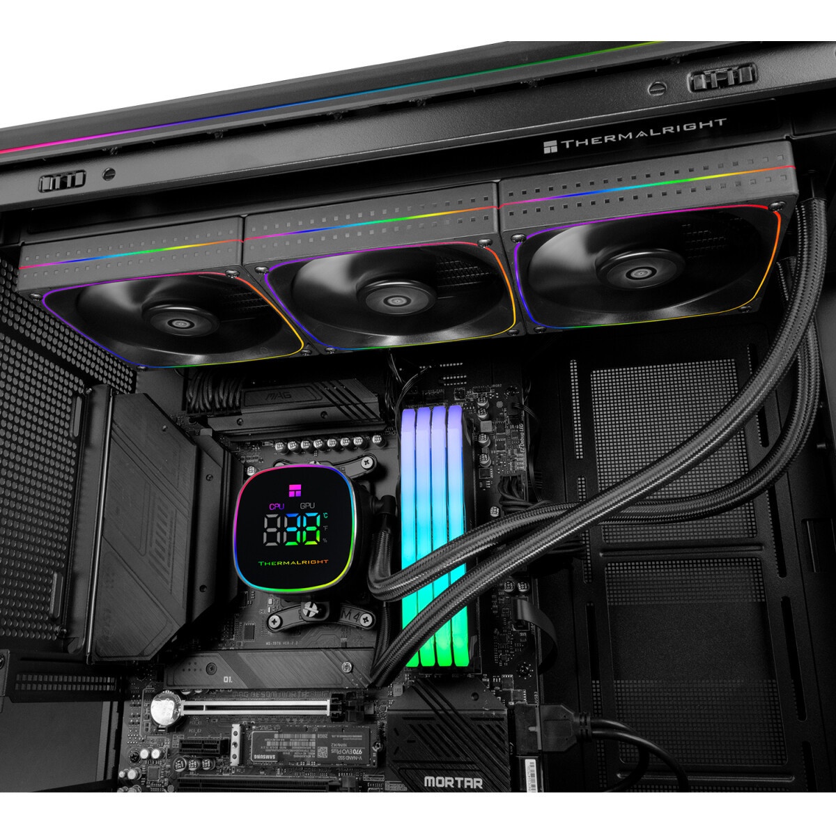 Система водяного охлаждения Thermalright Frozen Horizon 360 V2 Soc-AM5/AM4/1200/1700/1851 белый 4-pi