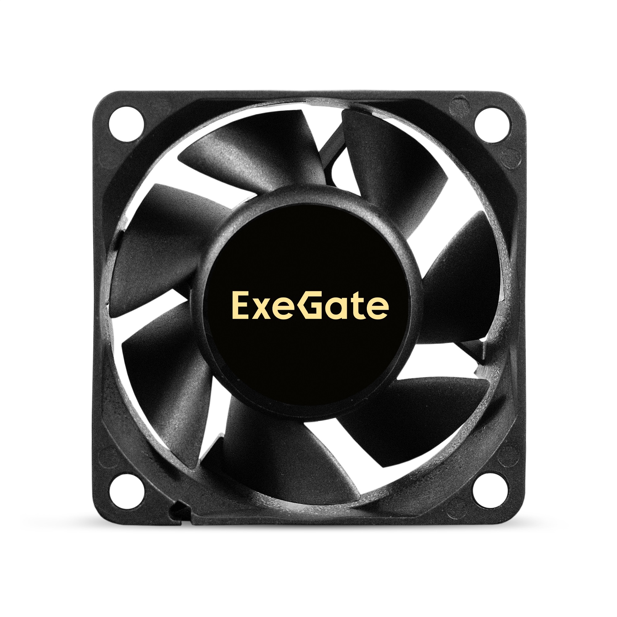 Вентилятор для корпуса ExeGate EX06025S2P черный, 60 мм, 3500 об/мин, 24 дБ, 2 pin