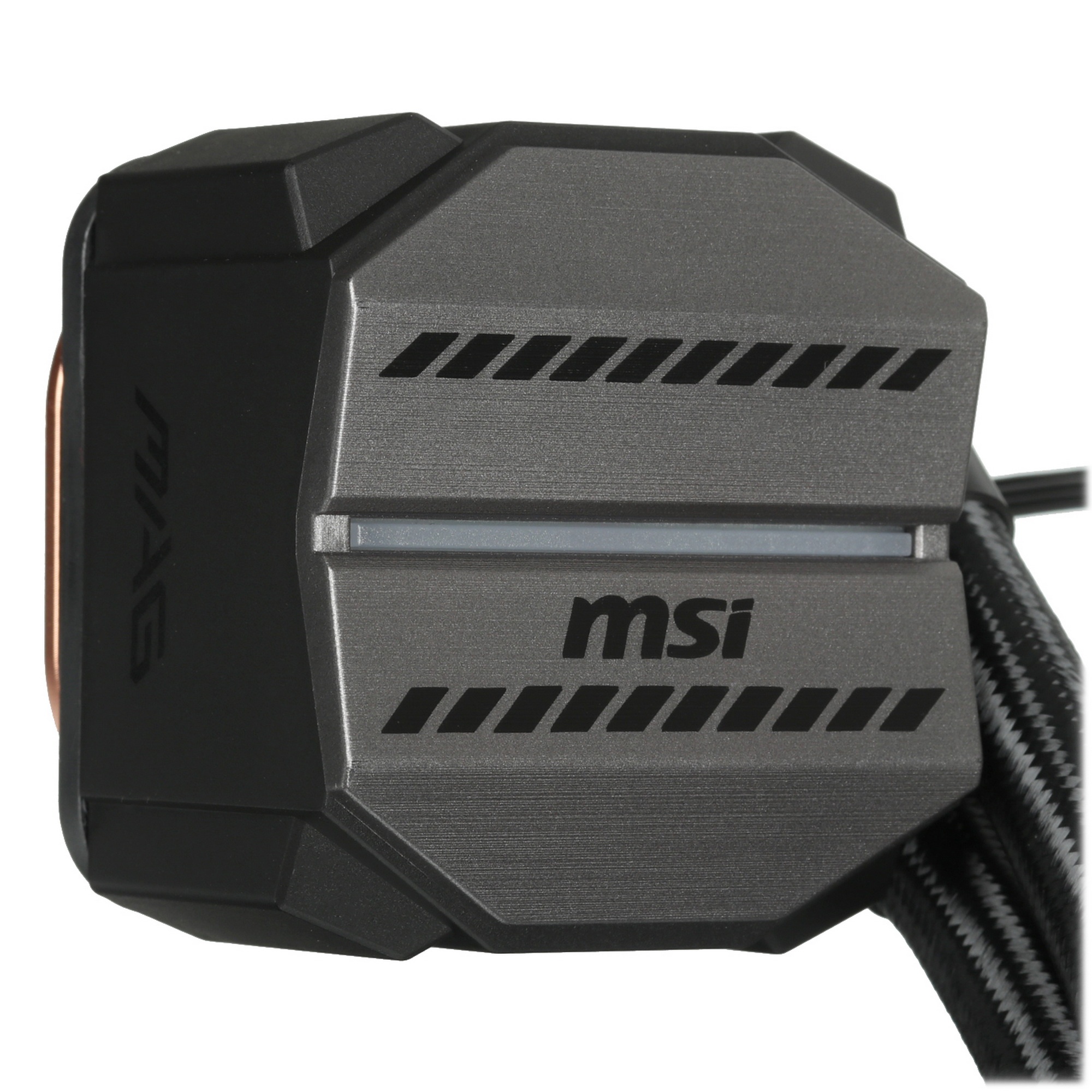 Жидкостная система охлаждения MSI MAG CORELIQUID M240 2x ARGB черный 120мм алюминий+медь 2000rpm 34.
