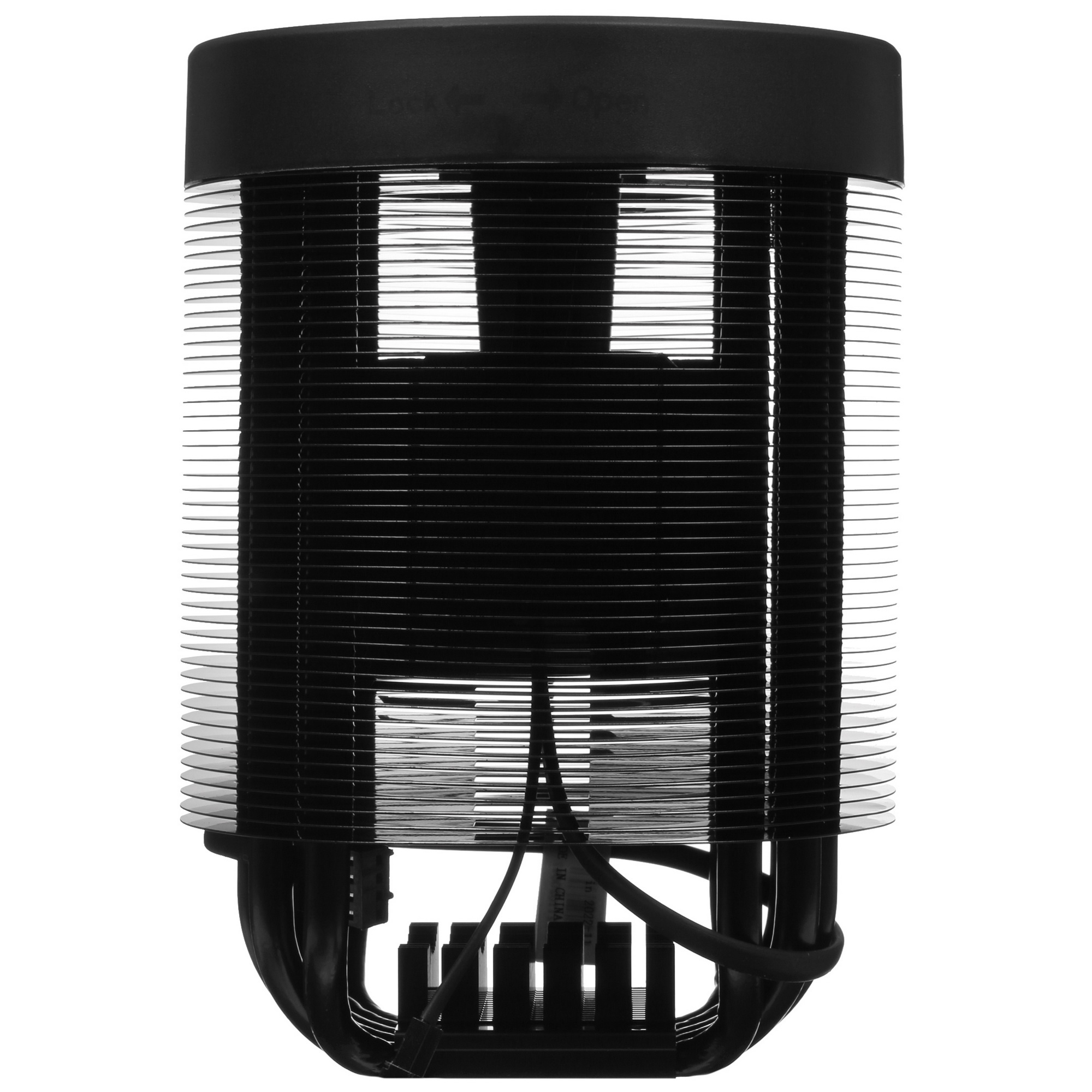 Кулер для процессора AeroCool / Formula Mirage 5 черный, 60 мм, алюминий/медь, 3000 об/мин, 30 дБ, 4