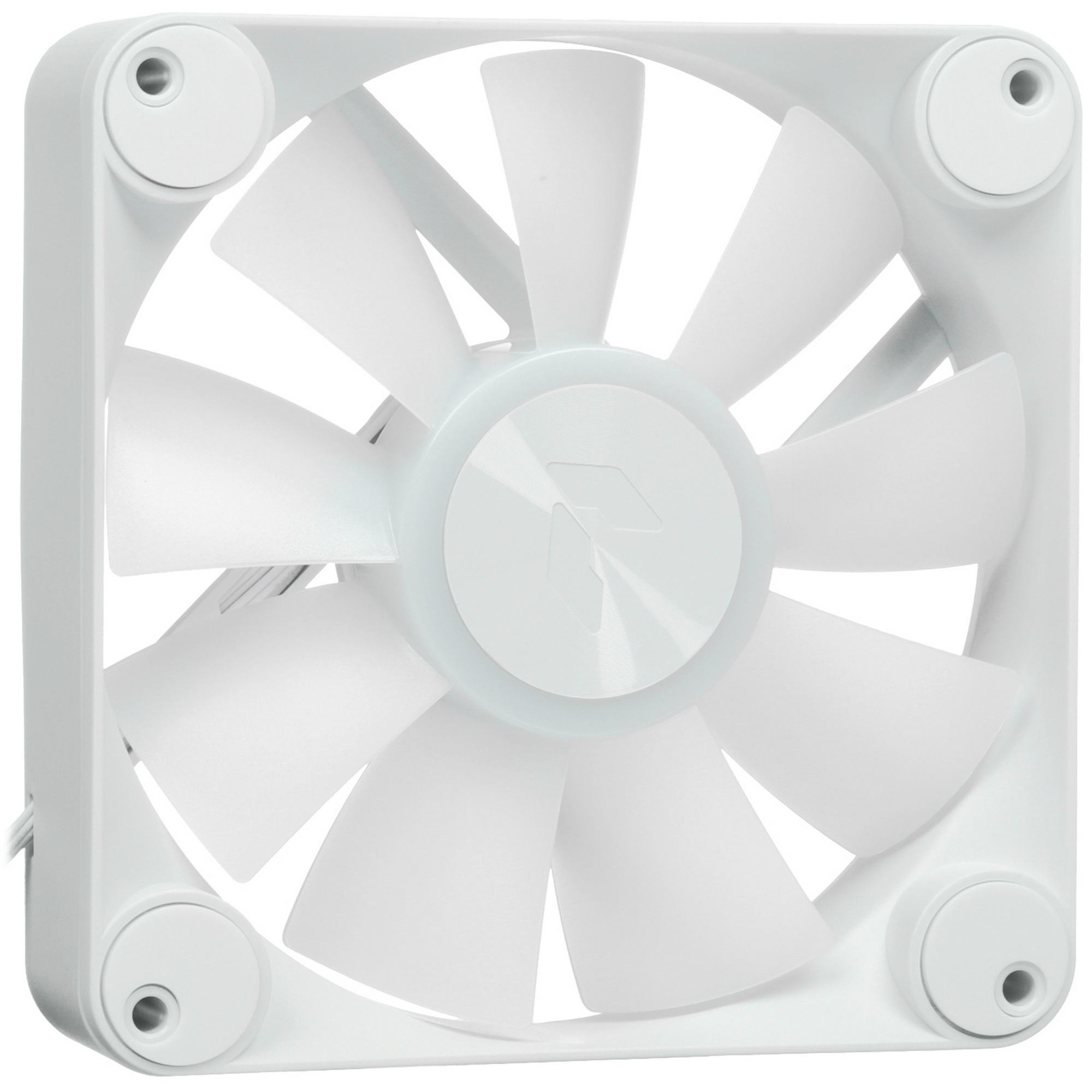 Вентилятор для корпуса Aerocool / Formula APNX FP1-120 PWM ARGB белый, 120 мм, 1600 об/мин, 33 дБ, 4
