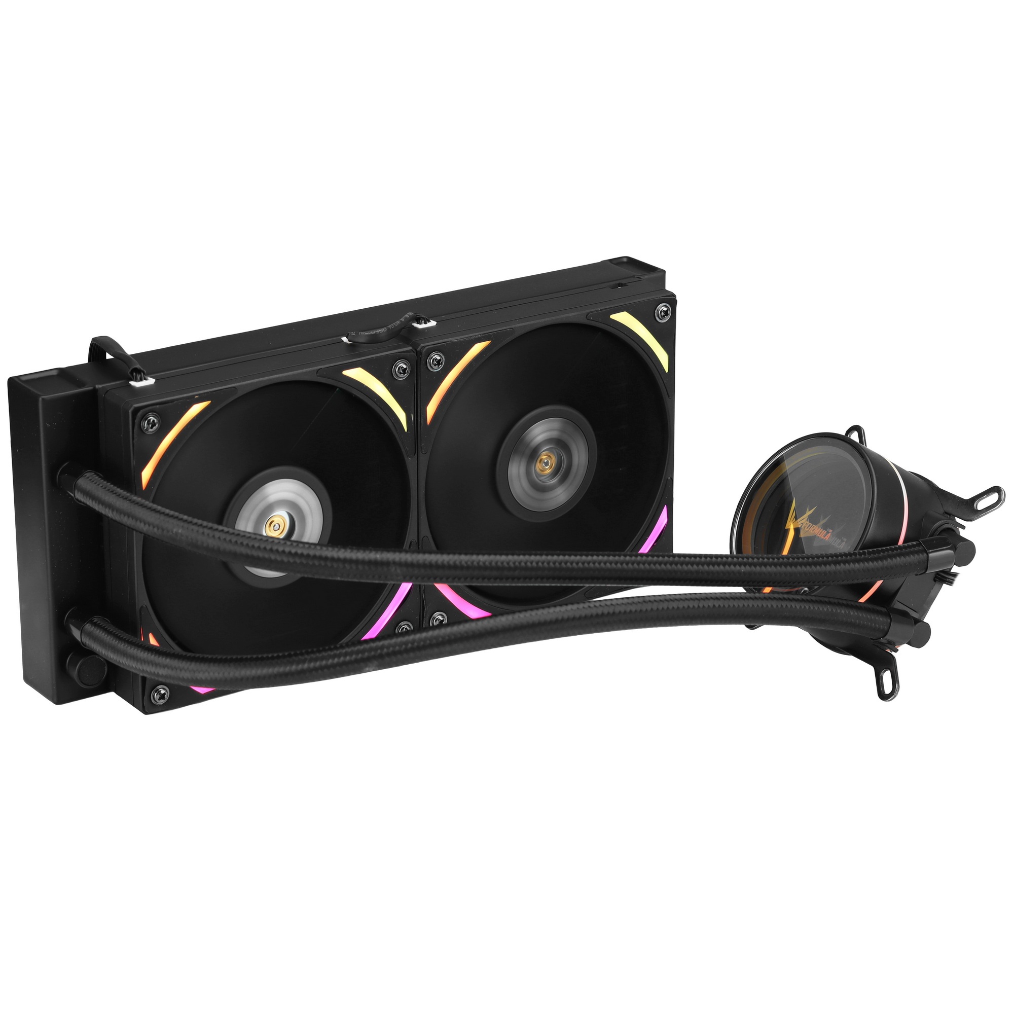Система водяного охлаждения Formula Oasis L240 ARGB черный 120мм алюминий+медь 2000rpm 27.2db 4-pin