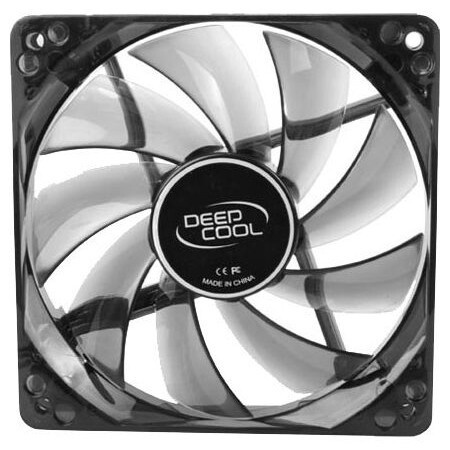 Вентилятор для корпуса DEEPCOOL WIND BLADE 120 черный, 120 мм, 1300 об/мин, 26.6 дБ, 3 pin
