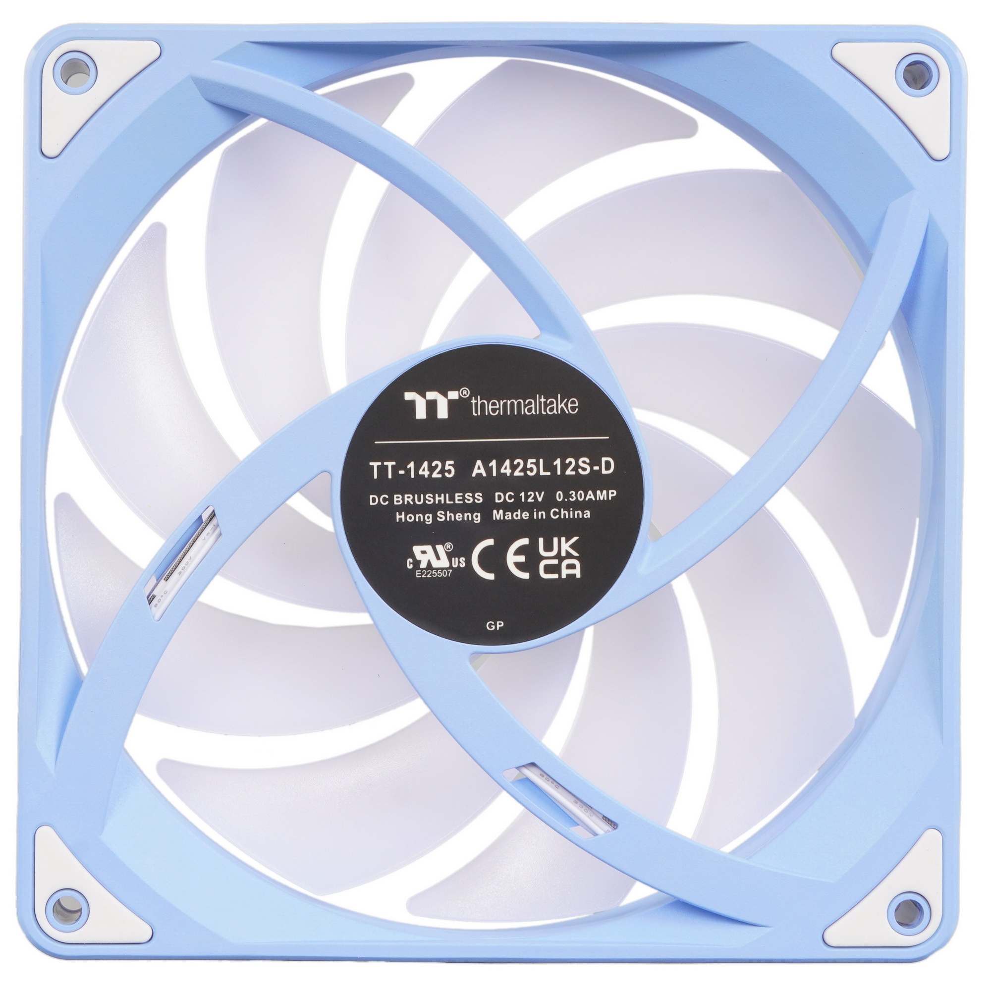 Комплект вентиляторов для корпуса Thermaltake CT140 EX Reverse ARGB Sync (3 шт.) голубой, 140 мм, 18