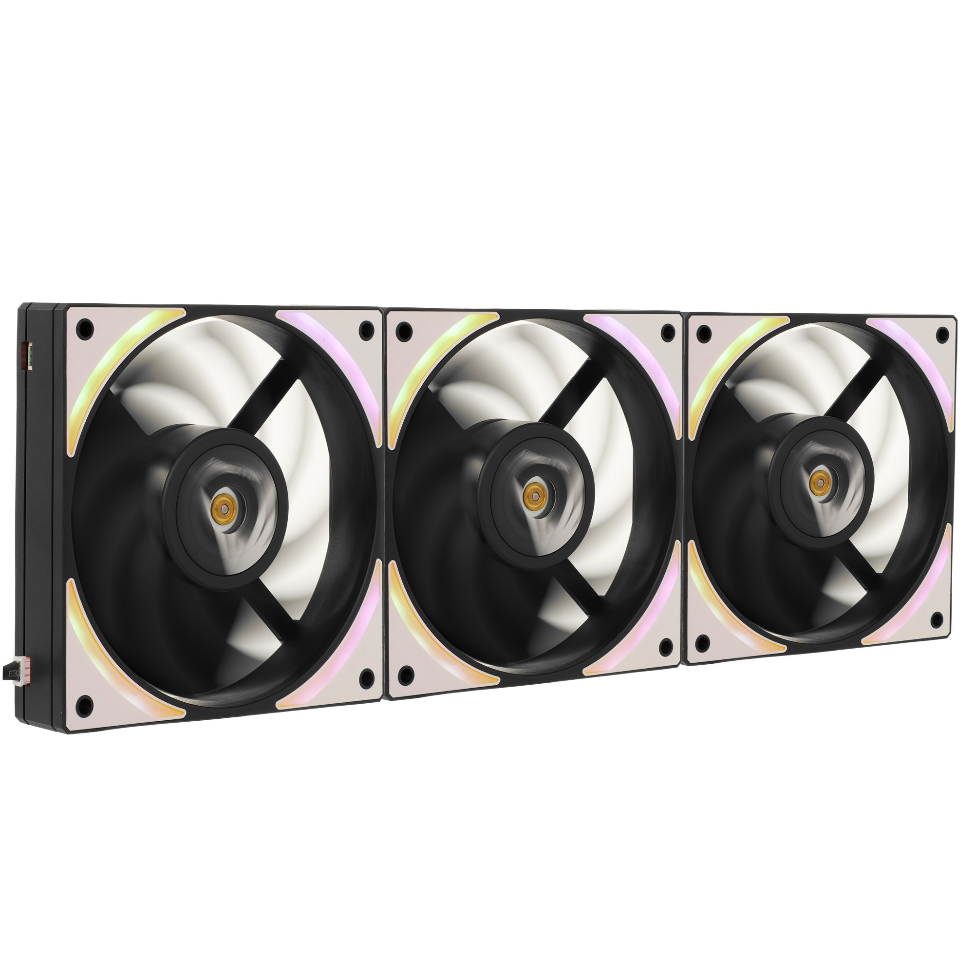 Вентилятор для корпуса Aerocool / Formula Air Bridge Plus BK ARGB черный, 120 мм, 1300 об/мин, 27.2
