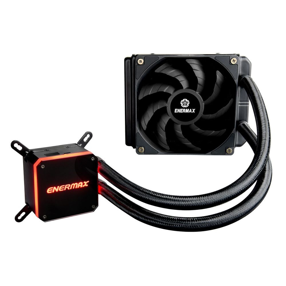 Жидкостная система охлаждения Enermax LIQMAX III HF черный, 120 мм, алюминий/медь, 2000 об/мин, 32 д