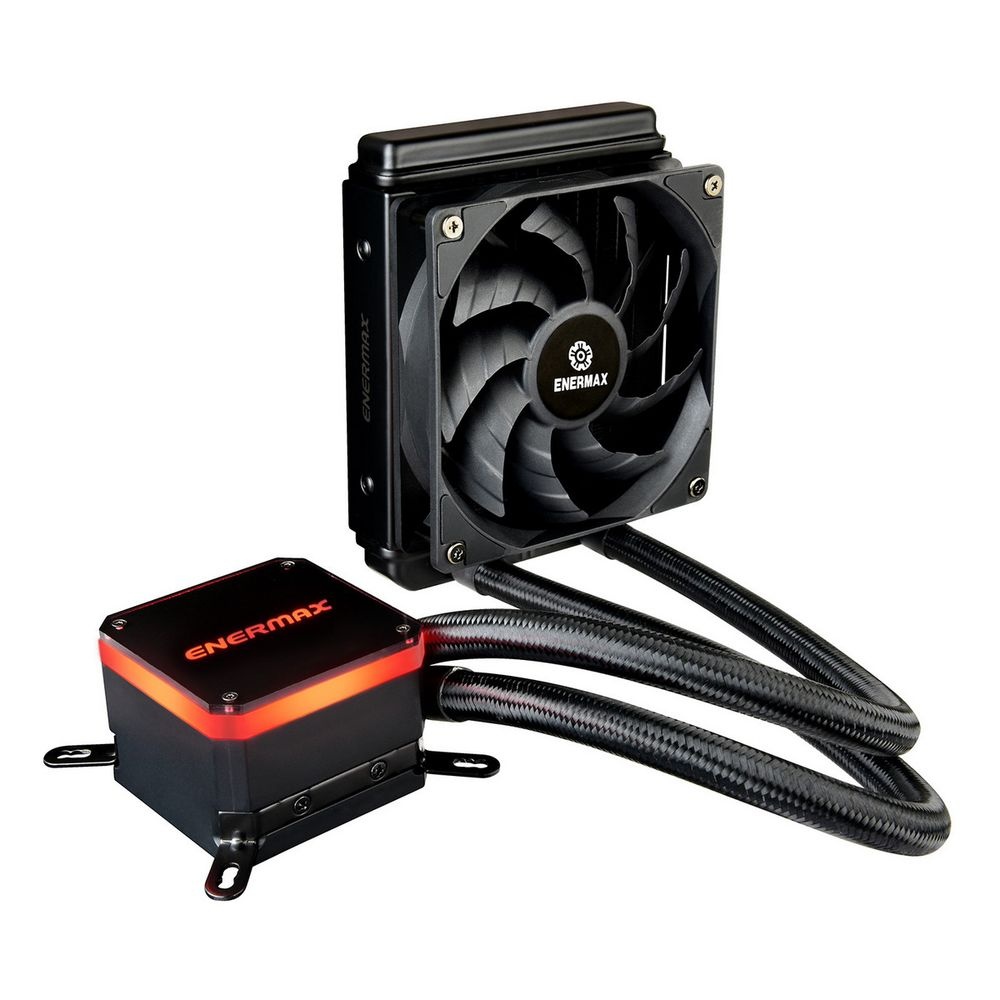 Жидкостная система охлаждения Enermax LIQMAX III HF черный, 120 мм, алюминий/медь, 2000 об/мин, 32 д